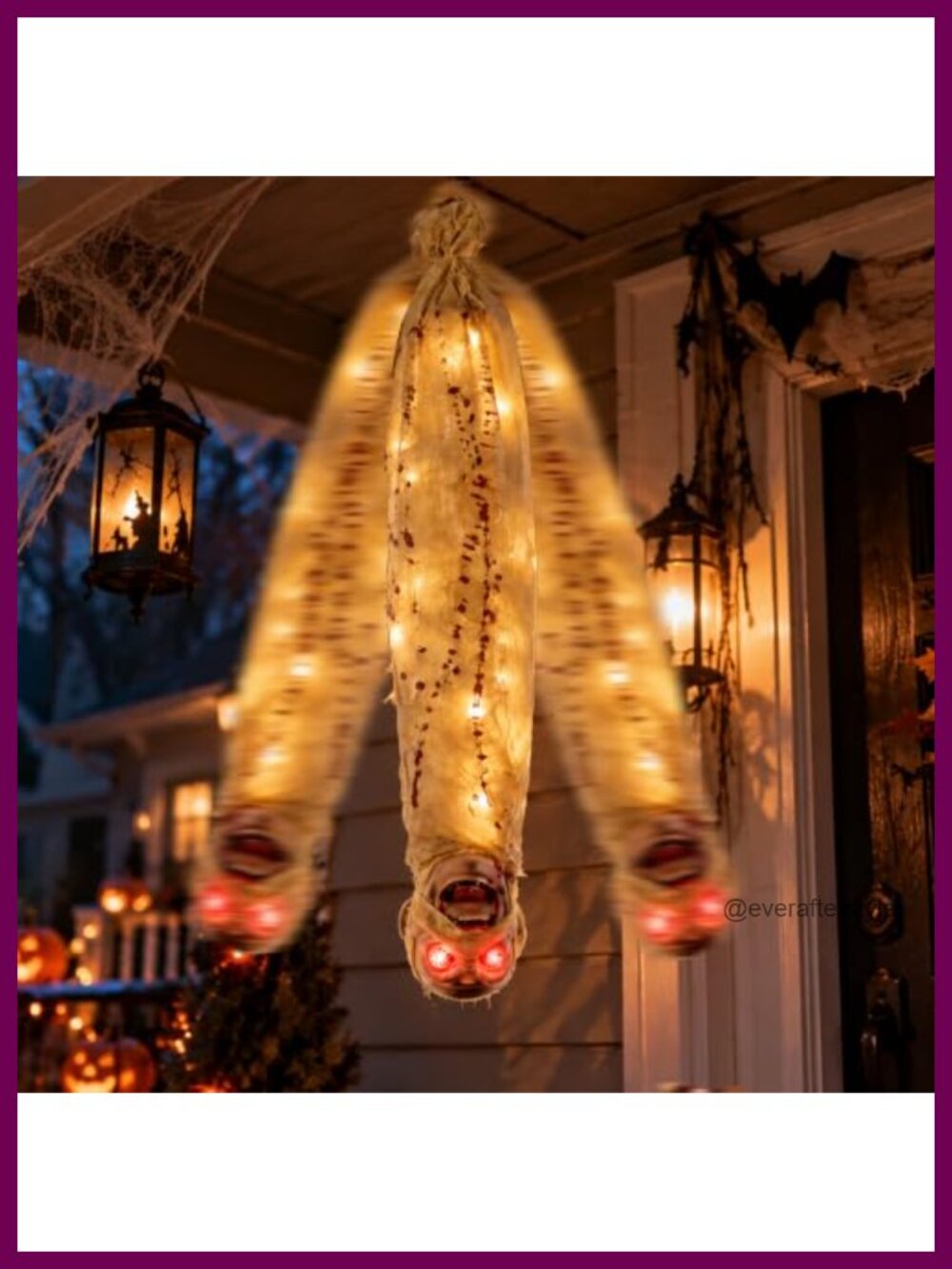 35" Voice-Activated Shaking Hanging Halloween Corpse Prop